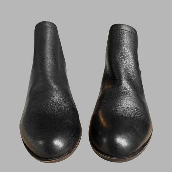 Lucky Brand Bollo Booties Ankle Boots 8M 38.5 Black Slip-on Pull-on - Picture 4 of 15